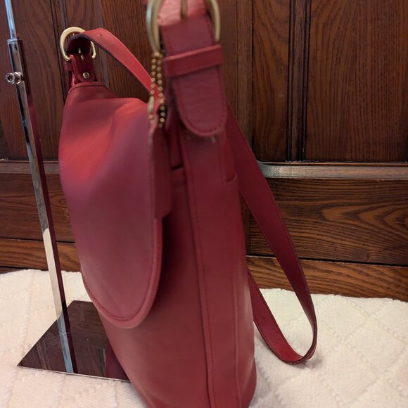 Coach Vintage Whitney Leather Convertible Crossbody Shoulder Bag - Picture 5 of 13